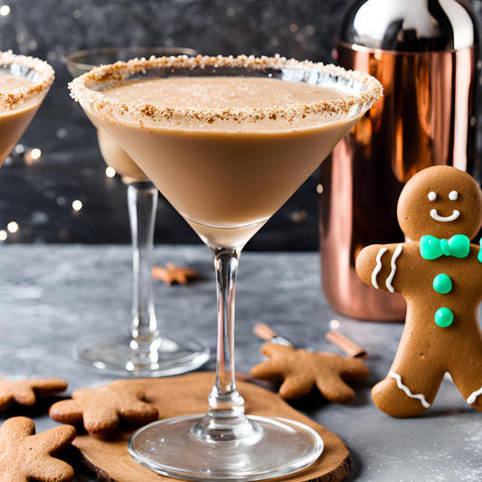 Christmas Gingerbread Martini