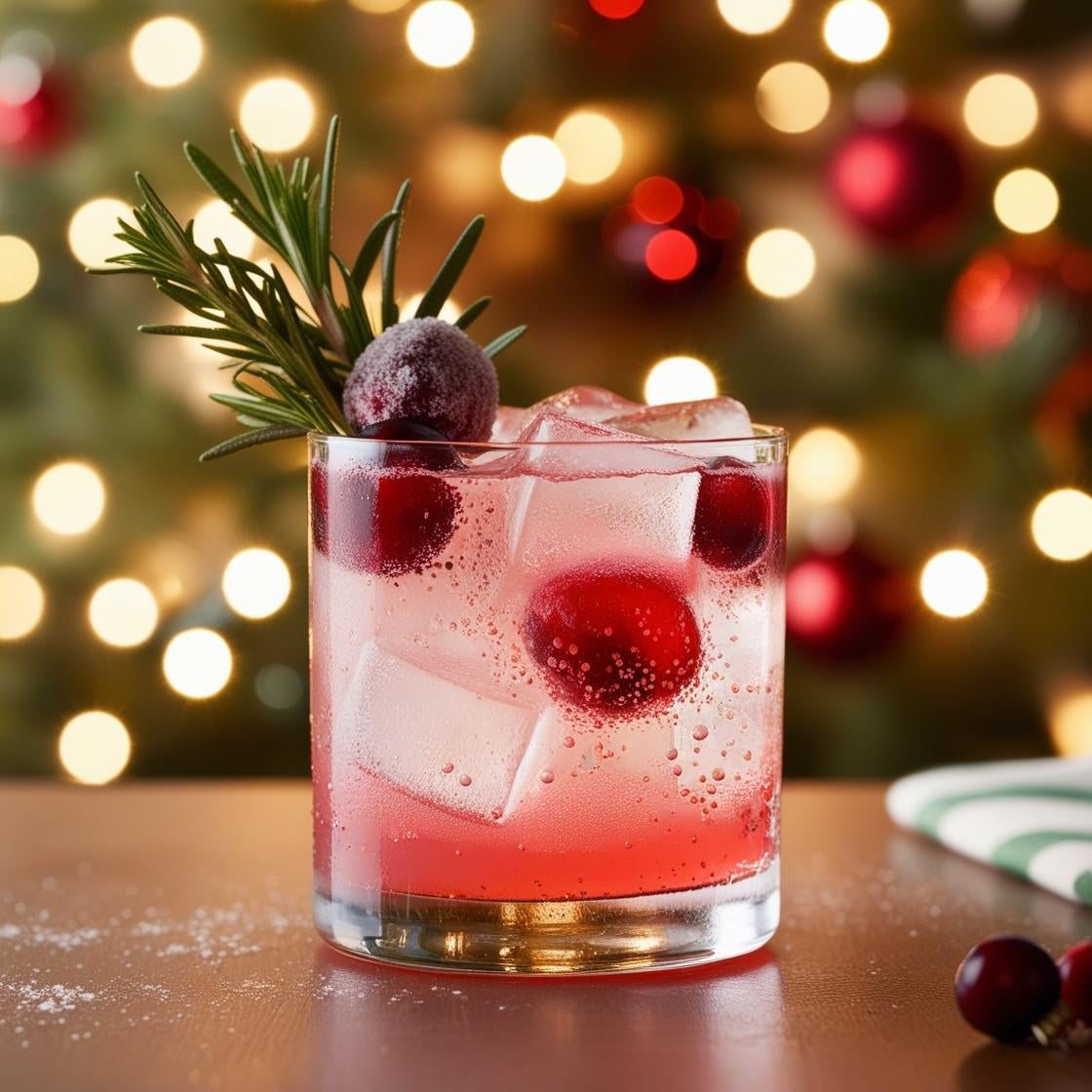 Christmas Gin Fizz